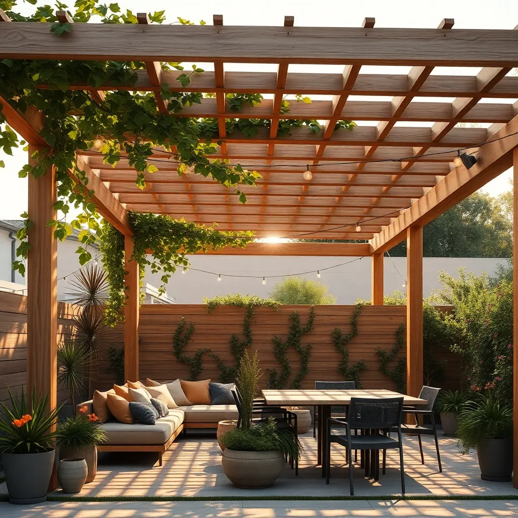 Maximizing Space with Pergolas