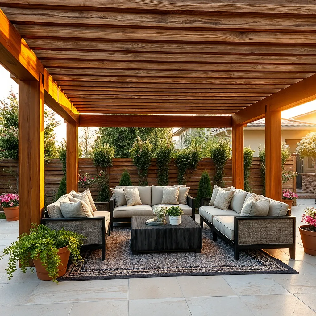 Designing Cozy All-Weather Pergolas