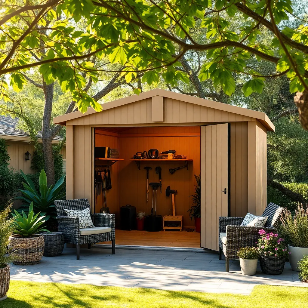 Weather-Resistant Resin Sheds (Maintenance-Free Organization)