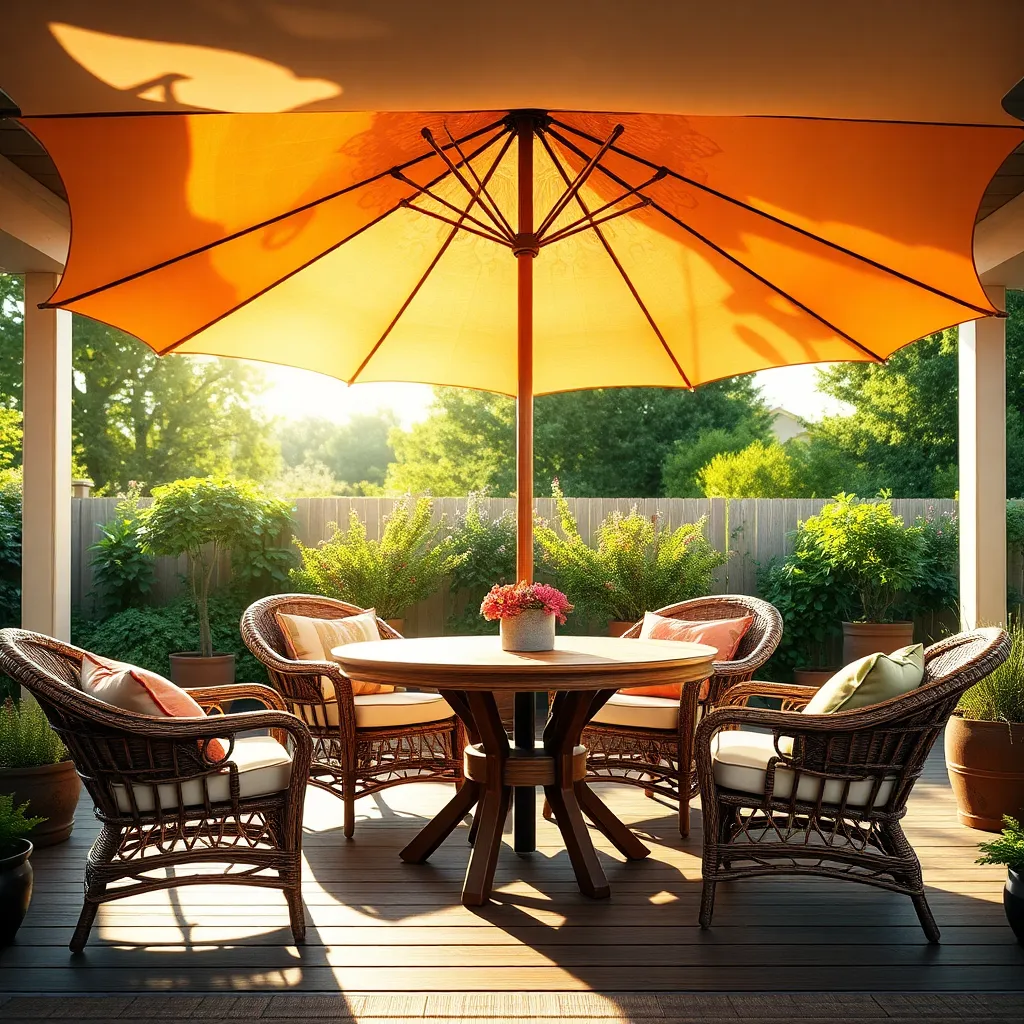 Assembling a Portable Parasol Haven