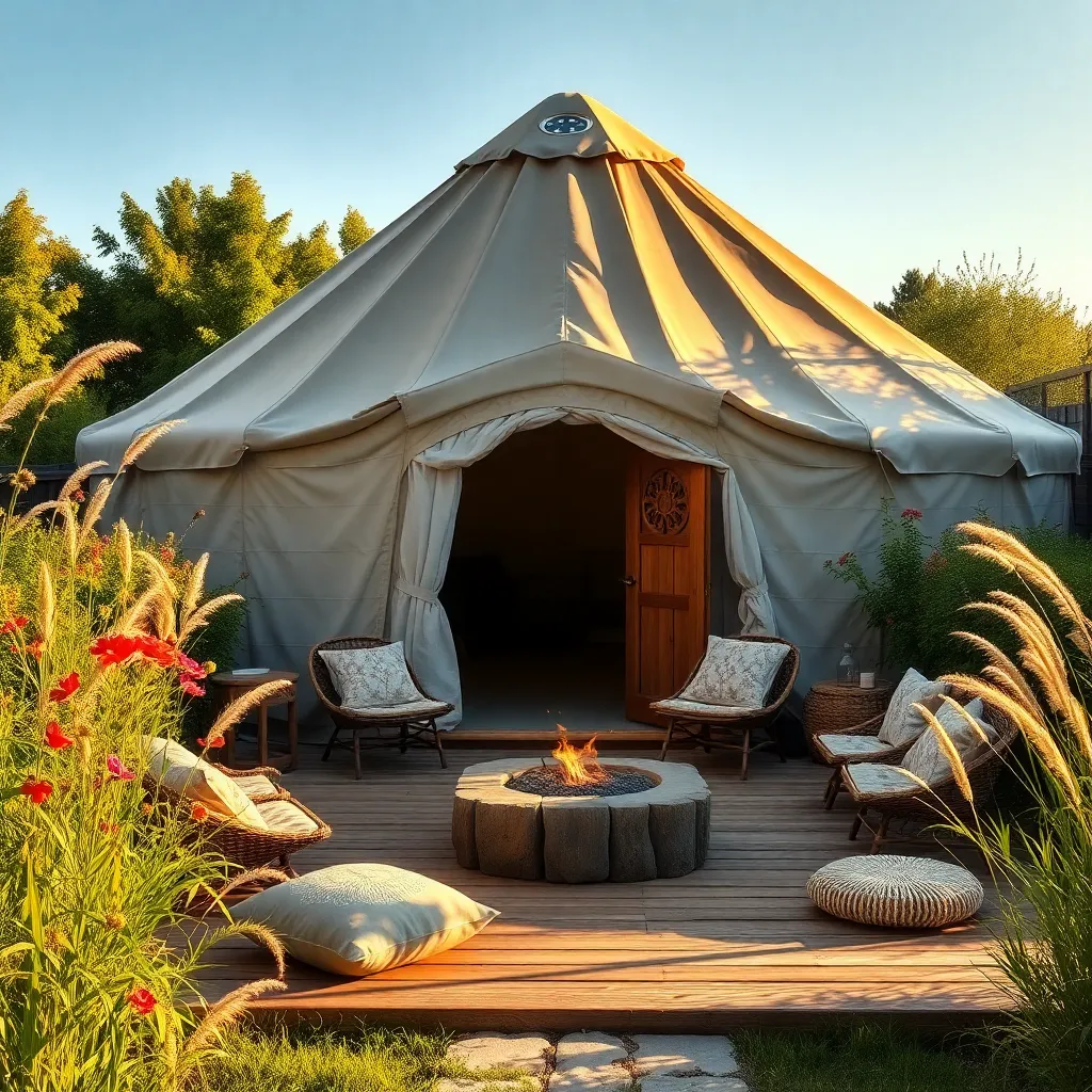 Discovering Cozy Backyard Yurts
