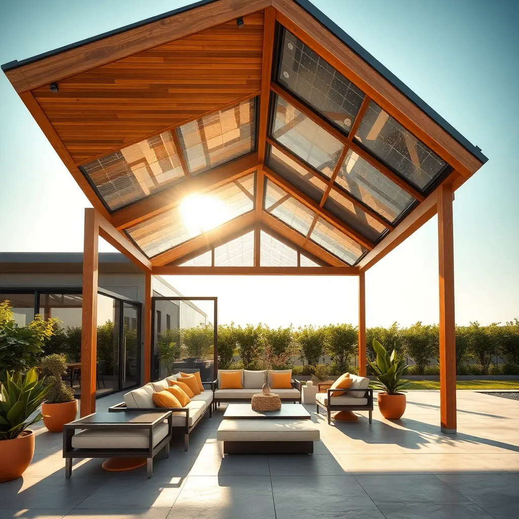 Integrate Solar-Powered Roof Panels