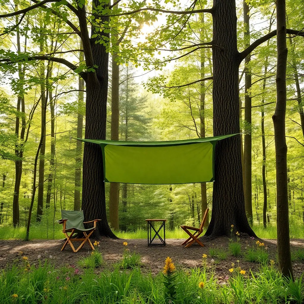 Building a Simple Tarp Shelter