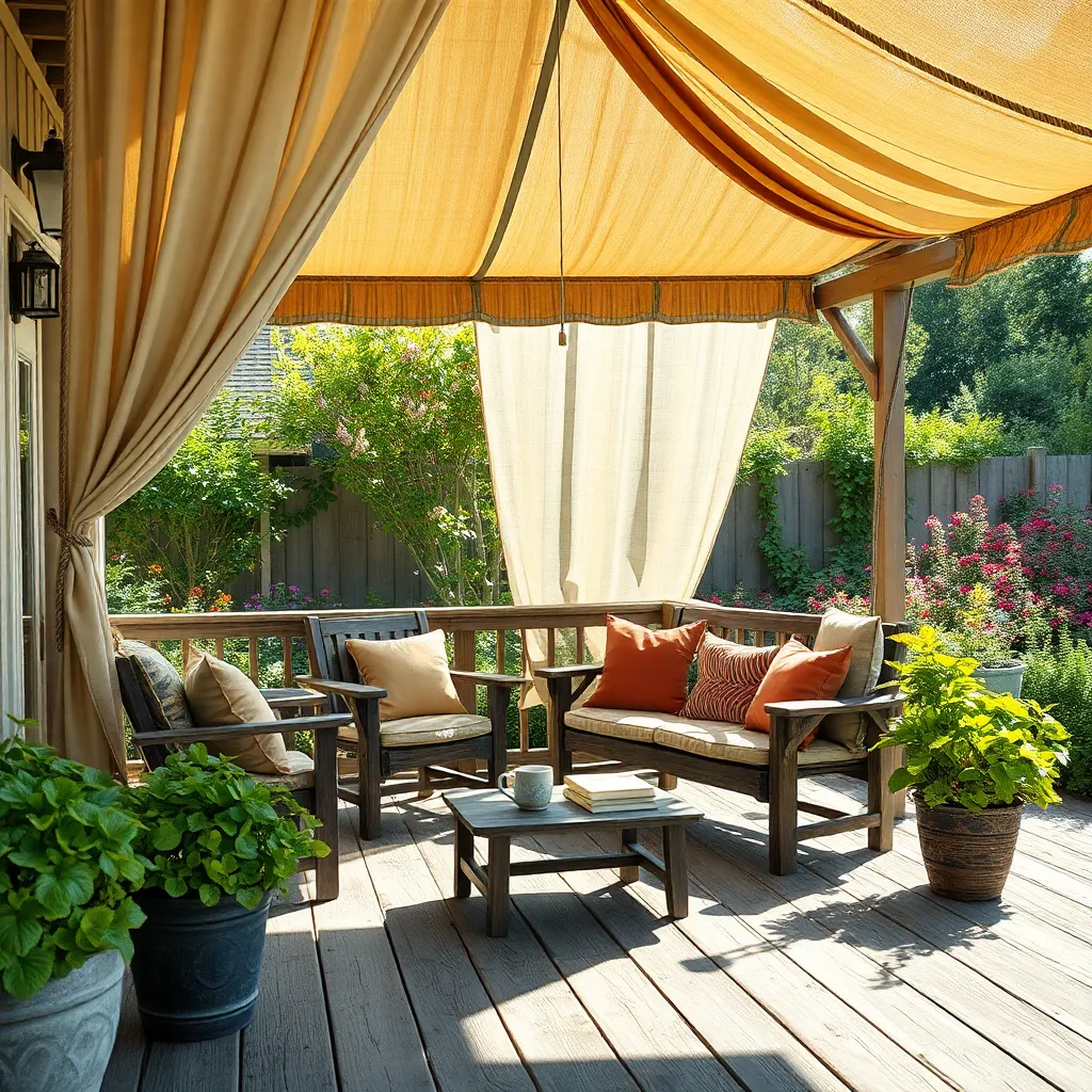Install a Rope and Fabric Awning