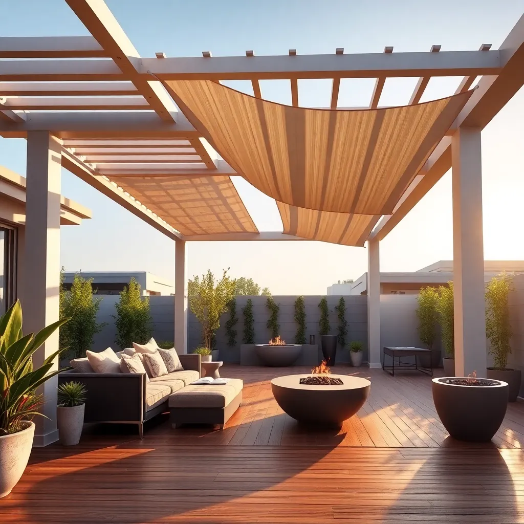 Add Solar-Powered Shade Features