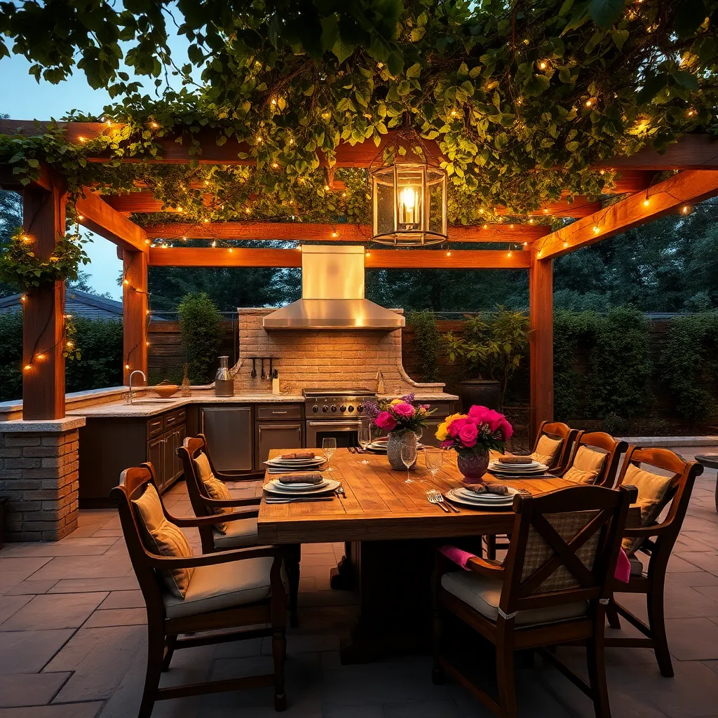 Outdoor Kitchens: Dining Al Fresco