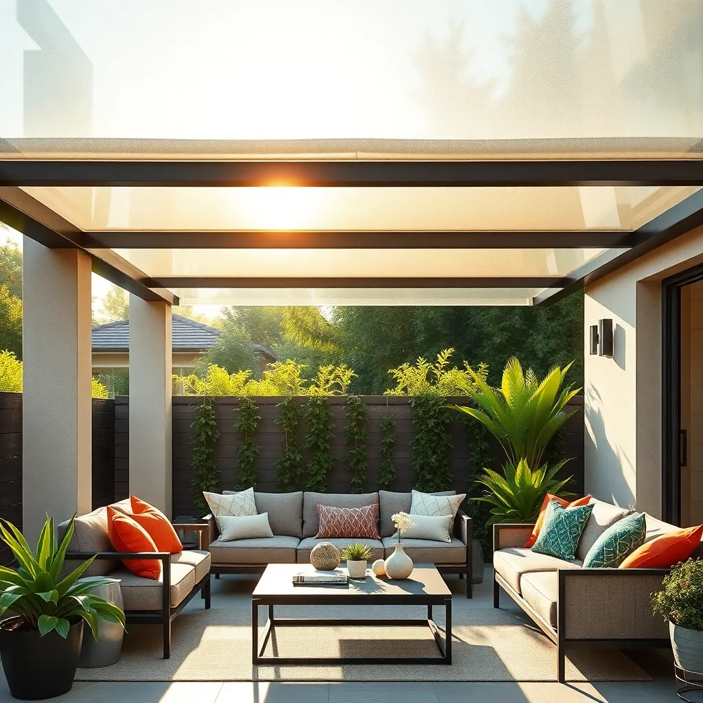 Add Tempered Glass Canopy Covers