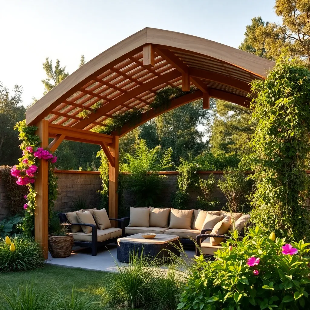 Blend Vertical Gardens with Canopies