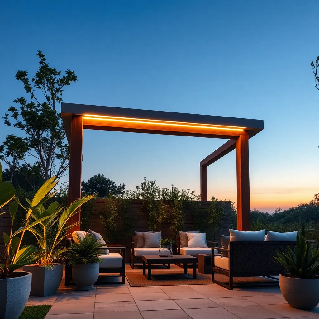 Feature Built-In LED Strip Lighting