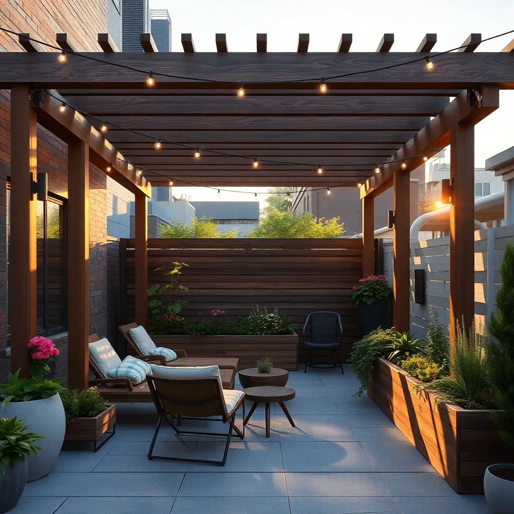 Incorporate Multi-Functional Planter Boxes
