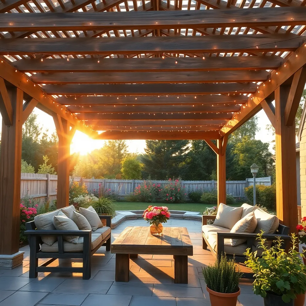 Building a Durable Pergola Retreat