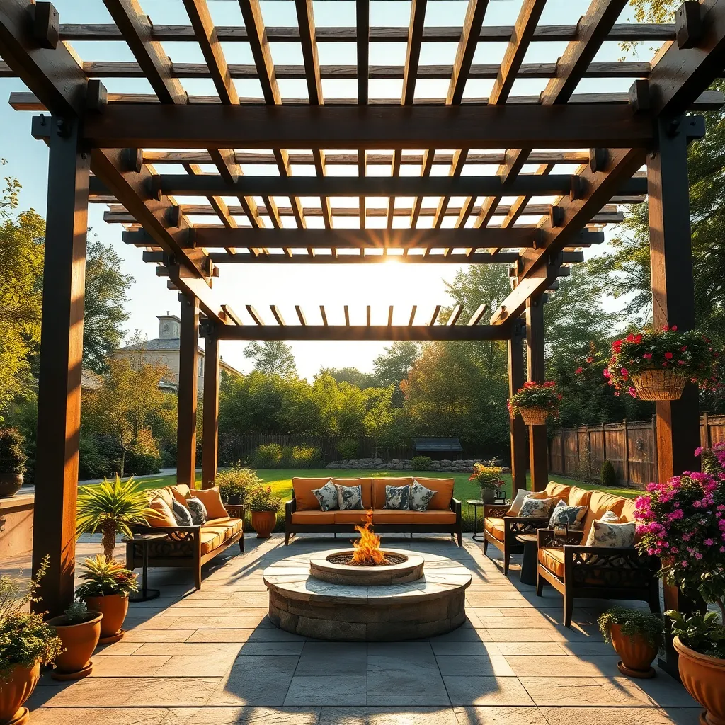 Incorporate Multi-Level Pergolas